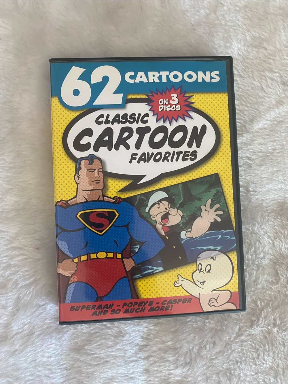 62 Cartoons Classic Cartoon Favorites 3-Disc DVD Set